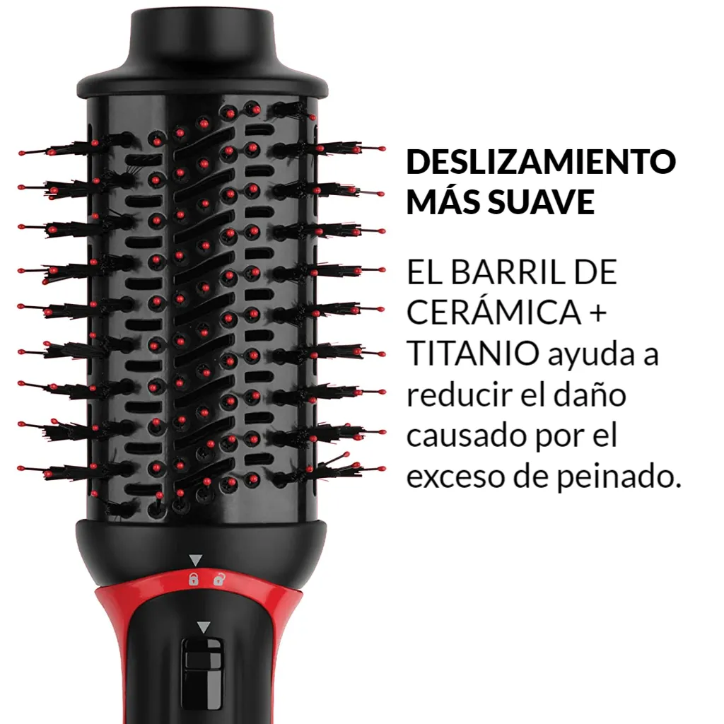 Cepillo Secador Revlon Plus 2.0 Negro (Nueva Versión) - ORIGINAL 